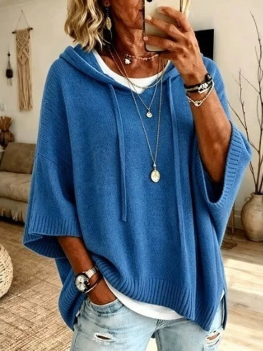 Rose – Poncho Sweater
