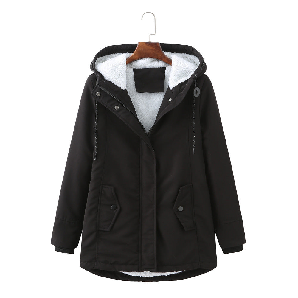 Thalia™ | Cozy Hooded Weatherproof Coat