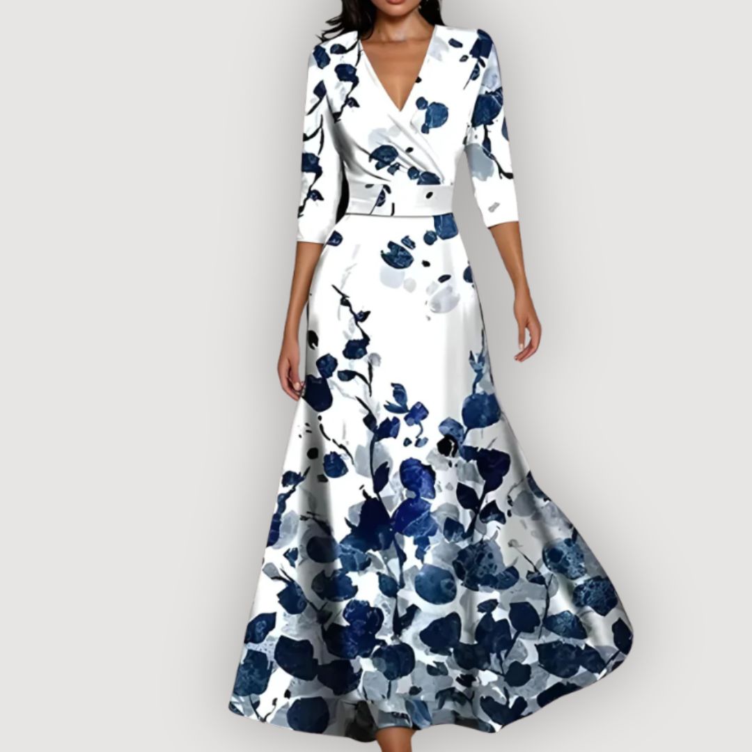 CELINE – FLORAL MAXI DRESS