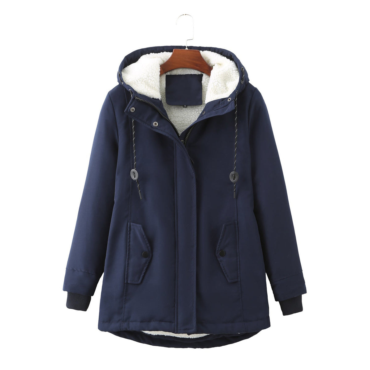 Thalia™ | Cozy Hooded Weatherproof Coat