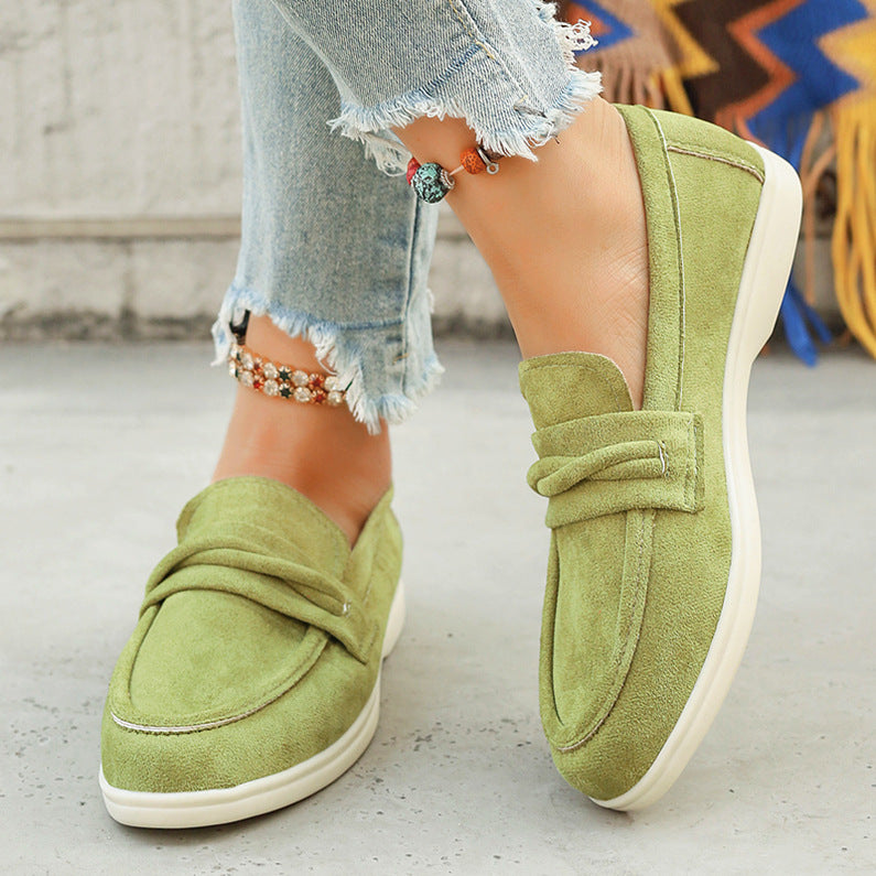 Sandra Suede Loafer