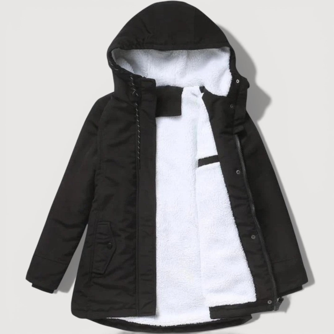NATASHA – FLEECE LINED COAT