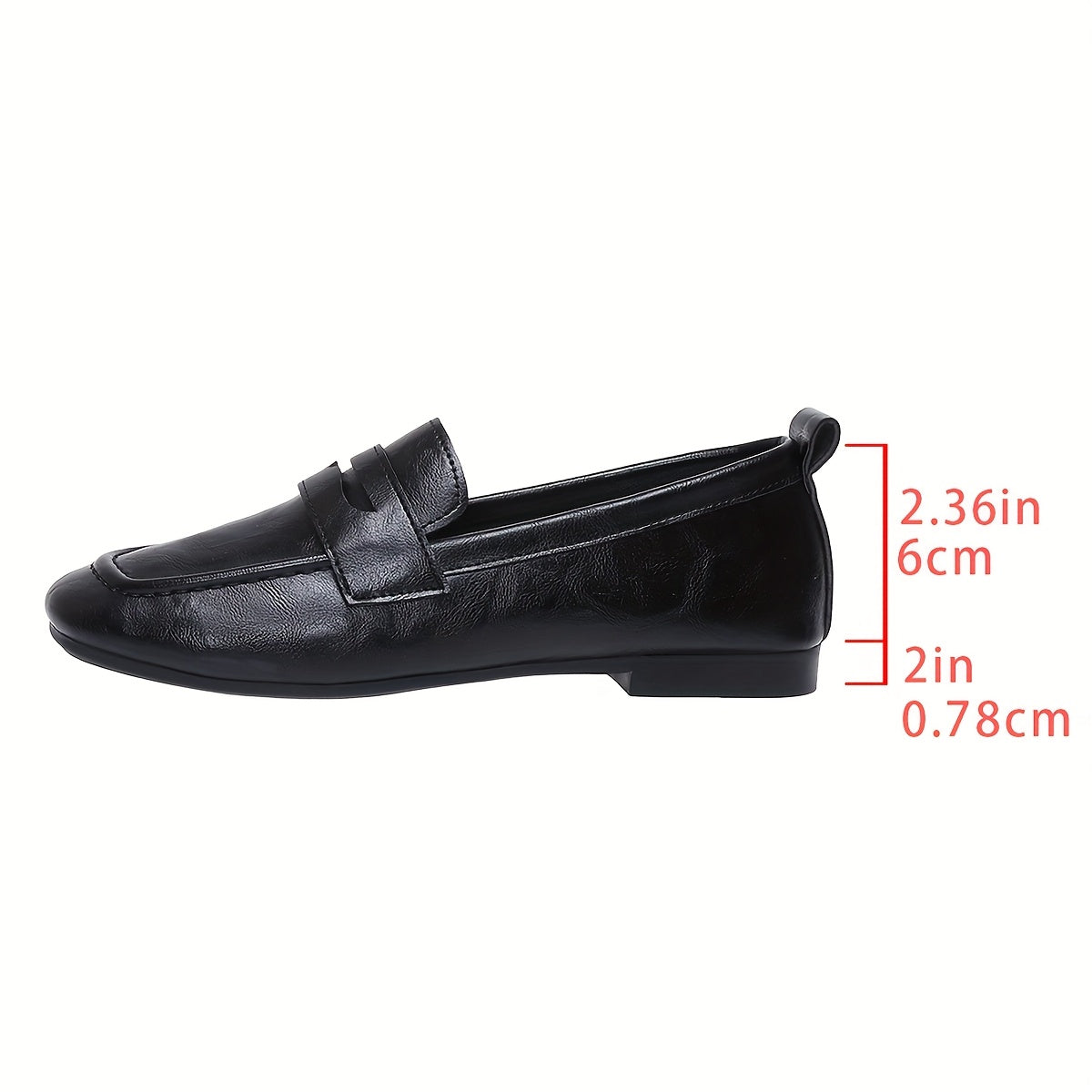 Ottilie™ | Square-Toe Penny Loafers