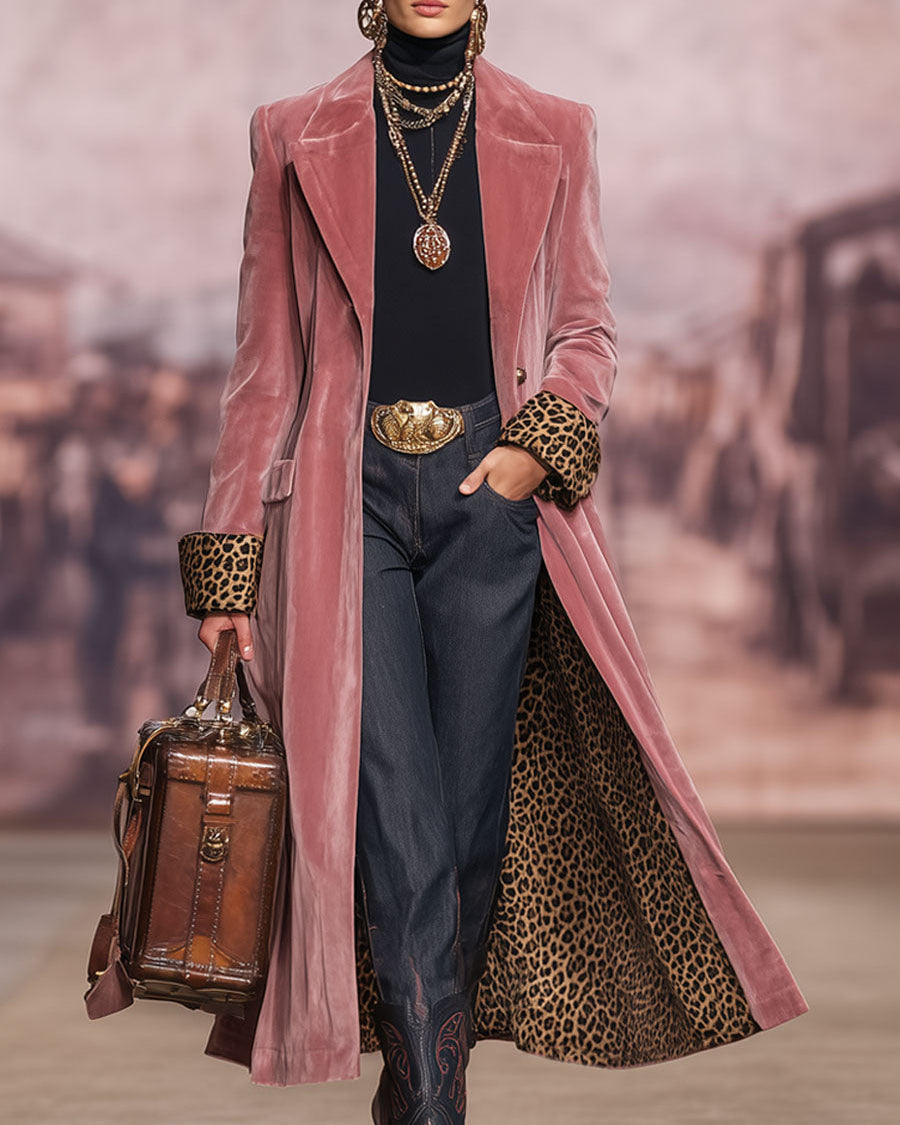 Palace - Elegant Long Tailored Coat