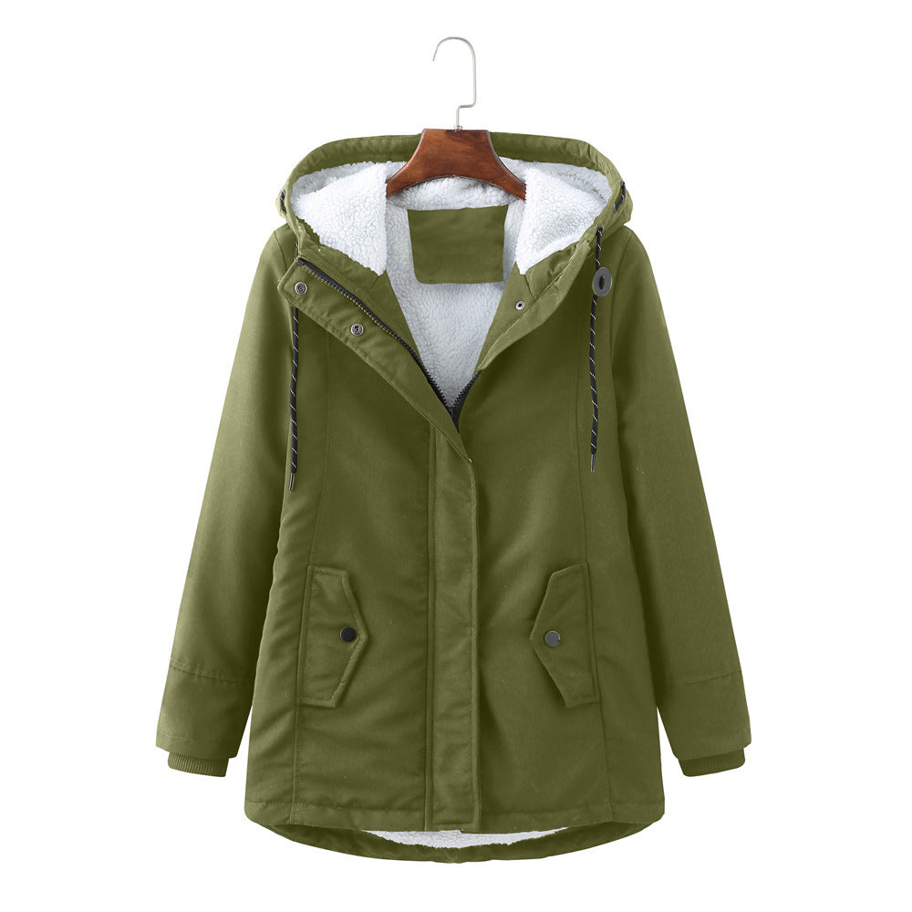 Thalia™ | Cozy Hooded Weatherproof Coat
