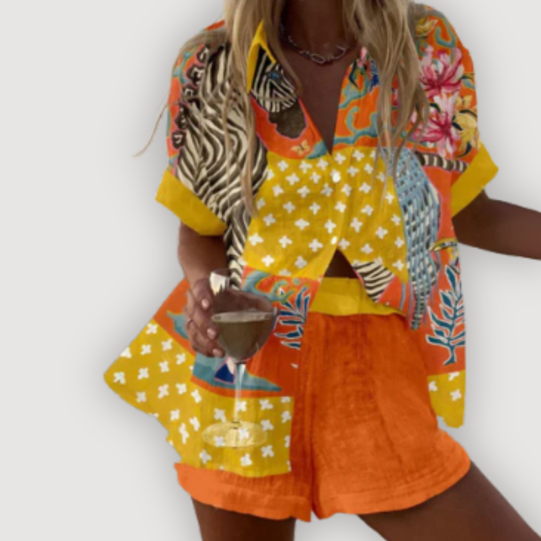 ASTRID – PRINTED SUMMER SET