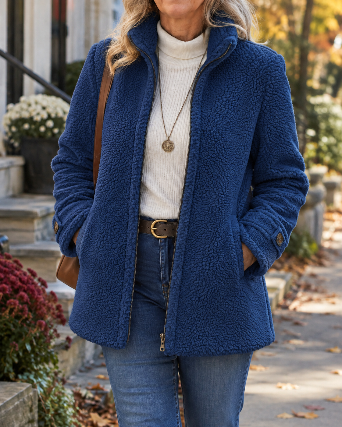 Yara - Cosy Stand Collar Jacket