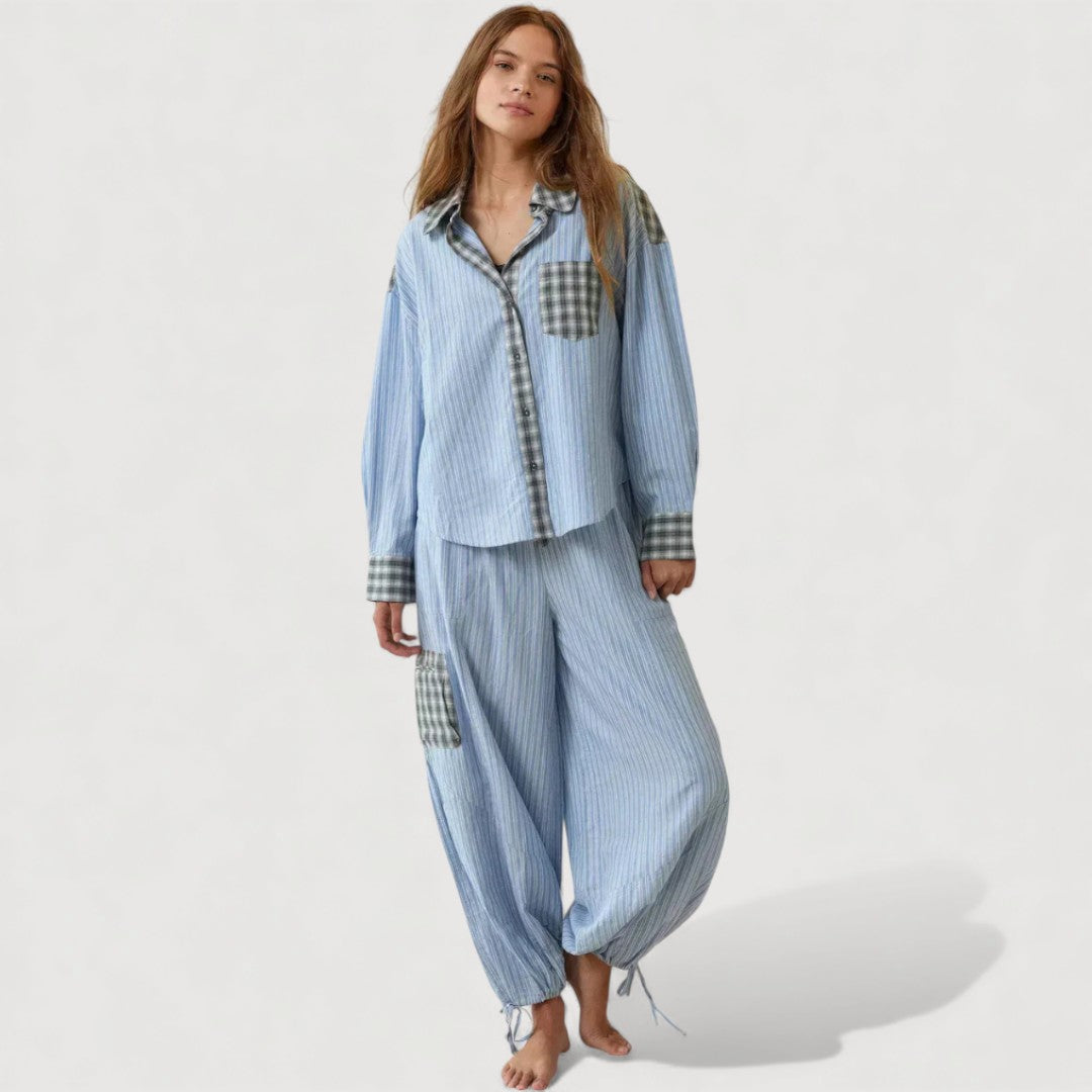 LORIENNE – RELAXED PYJAMA SET