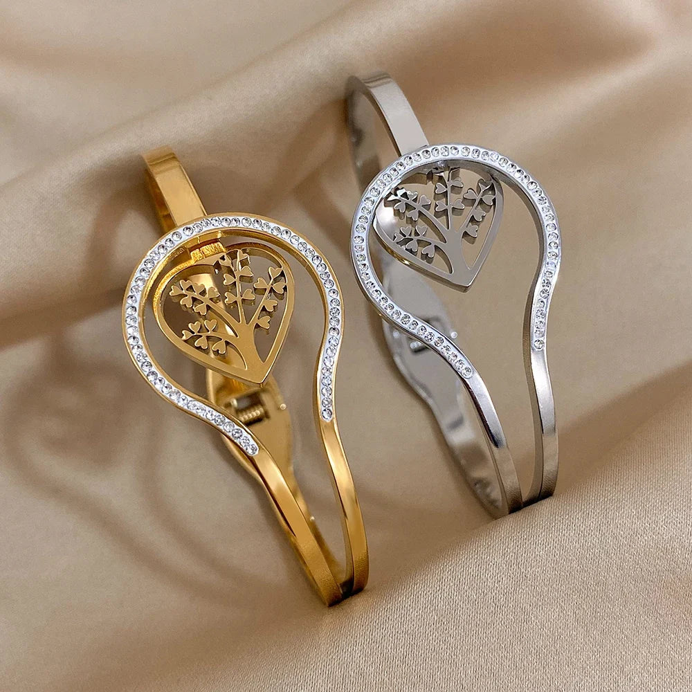 Contour Willow Halo Bangle