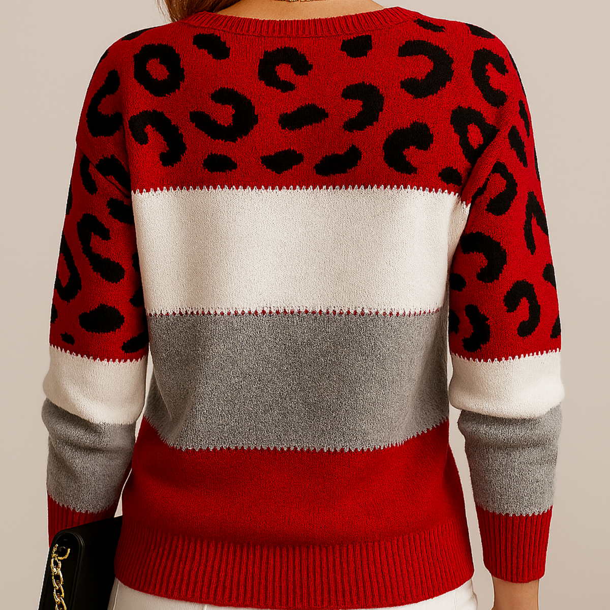 Louisa | Leopard Print Casual Sweater