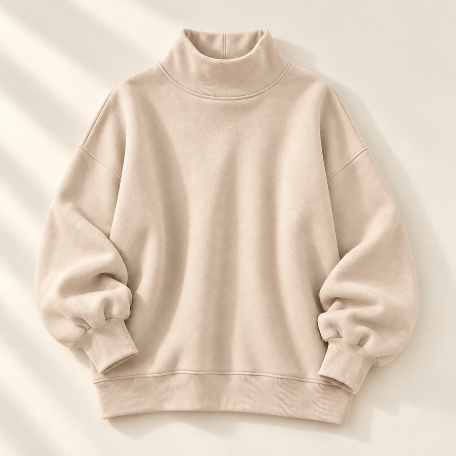 Laura | Cozy High-neck Oversized Sweater