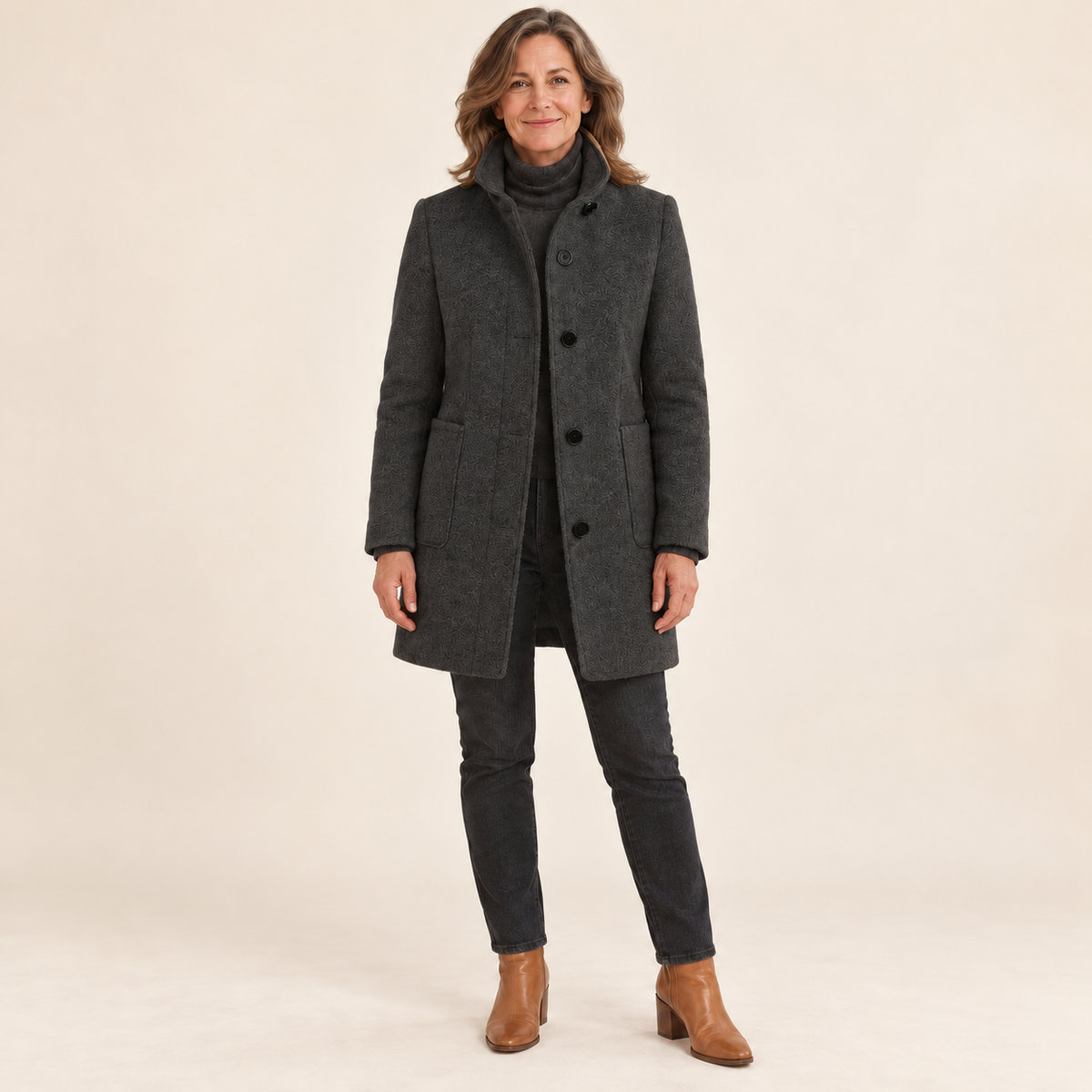Eleonore | Midi-length coat