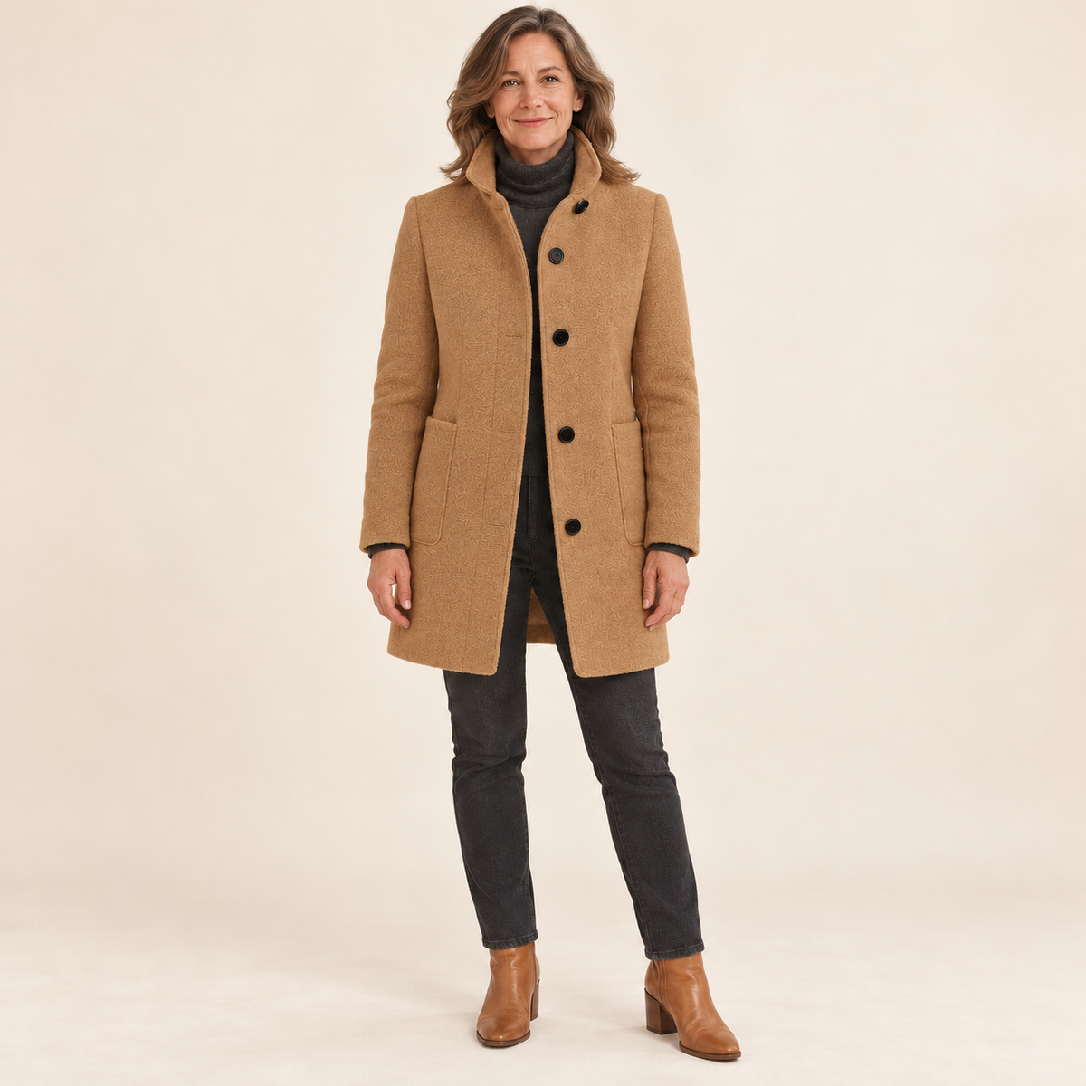 Eleonore | Midi-length coat