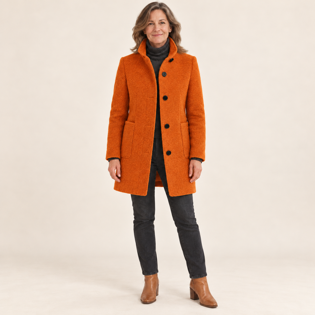 Eleonore | Midi-length coat
