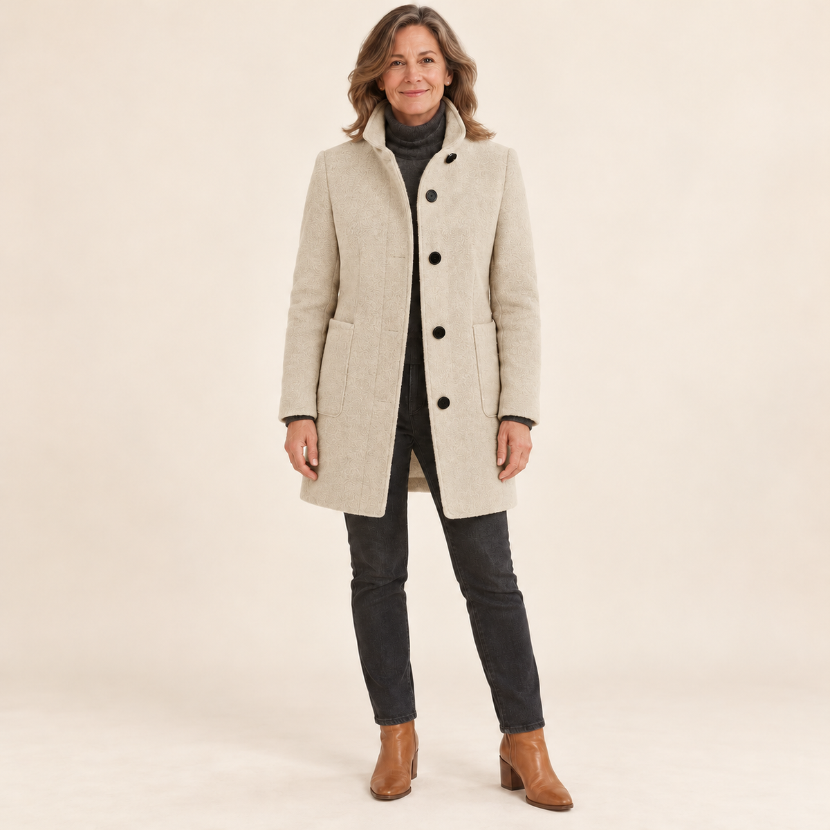 Eleonore | Midi-length coat