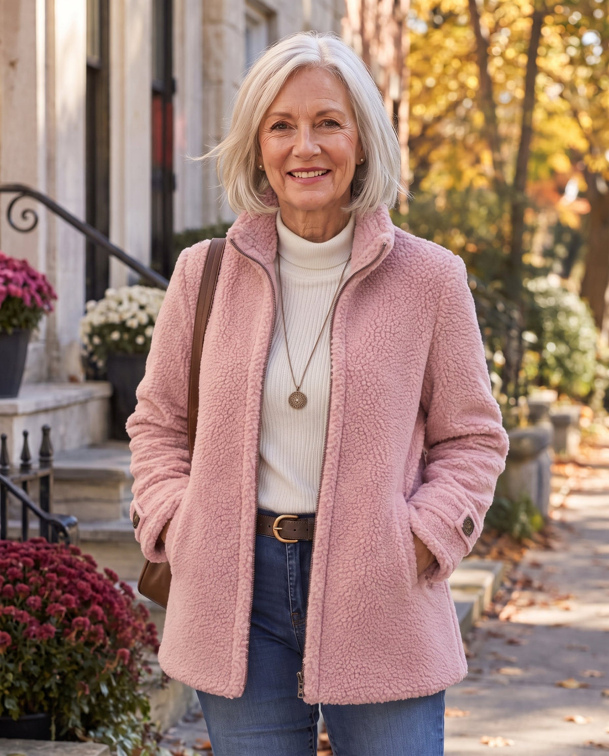 Yara - Cosy Stand Collar Jacket