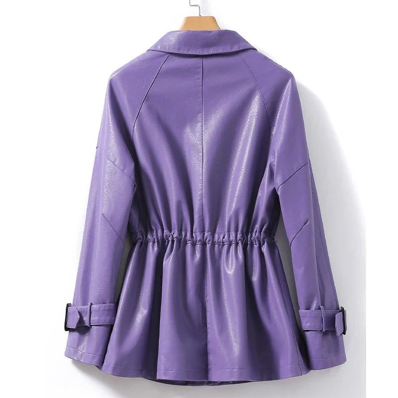 Marlo Sheepskin Leather Jacket