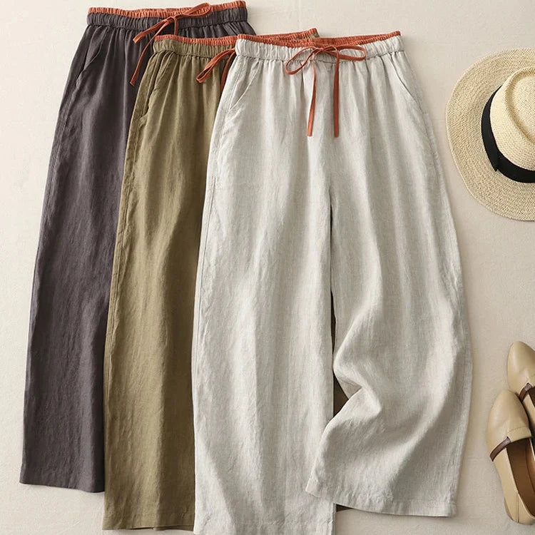 Caroline Linen Blend Pant