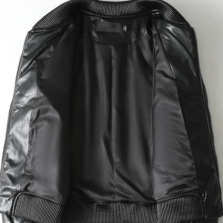 Sloane Quilted Leather Bomber