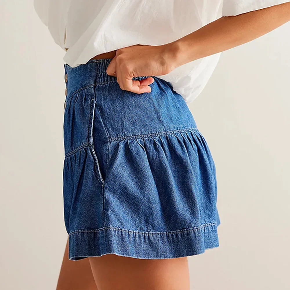 Kate Midrise Denim Shorts