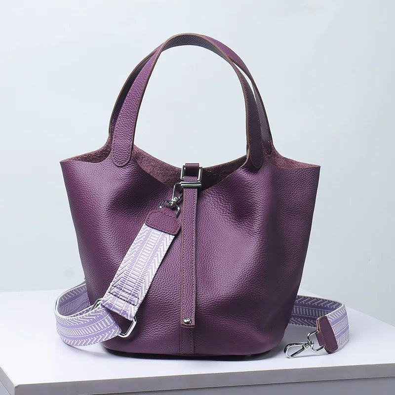 The Elora Leather Tote Bag