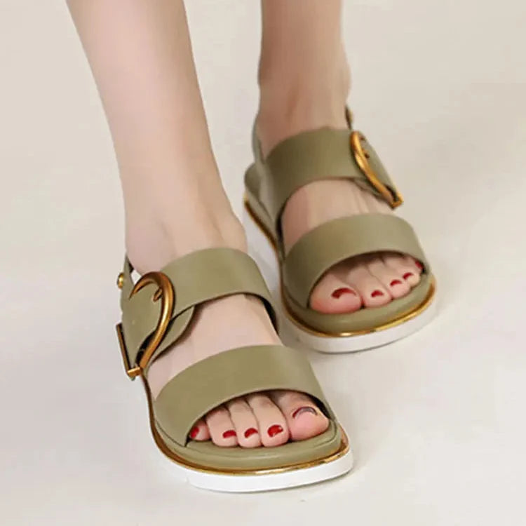 Pomona Slingback Low Platform Sandal