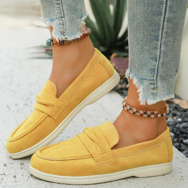 Sandra Suede Loafer