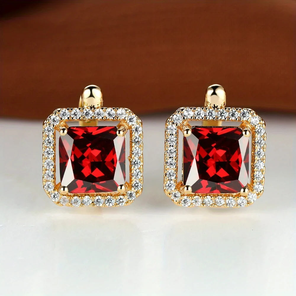 Contour Halo Stud Earrings