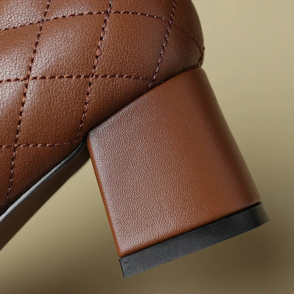 Penelope Block Heel Pump