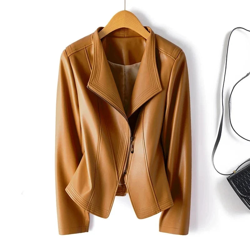 Natalie Tailored Leather Jacket