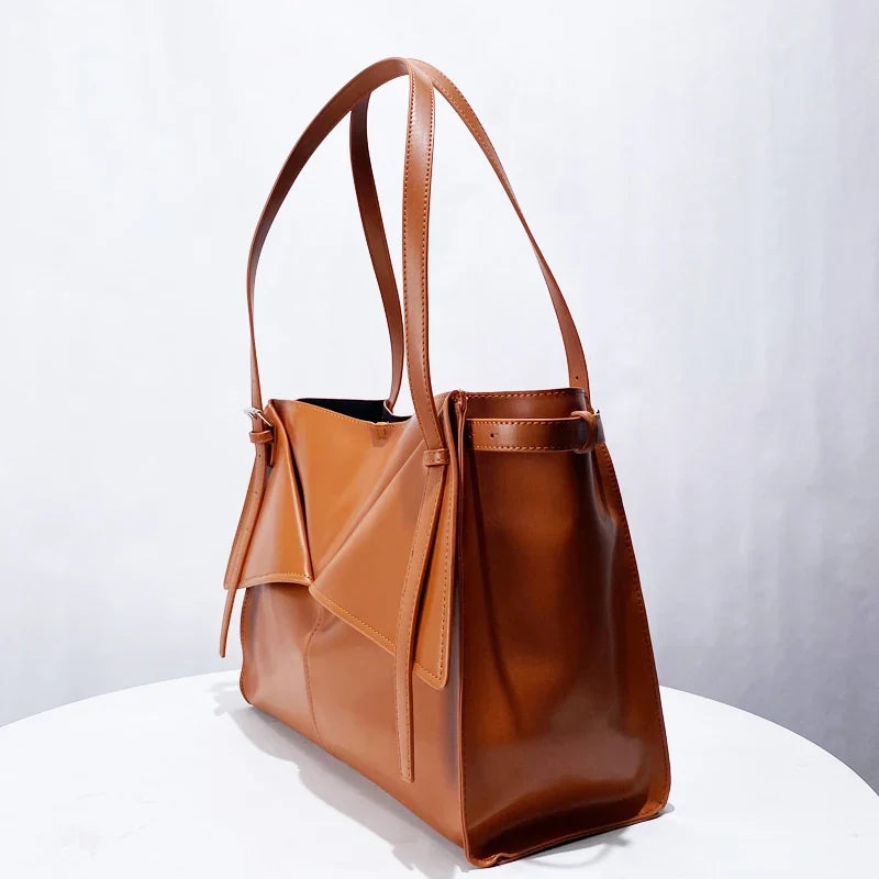 The Nantucket Leather Tote