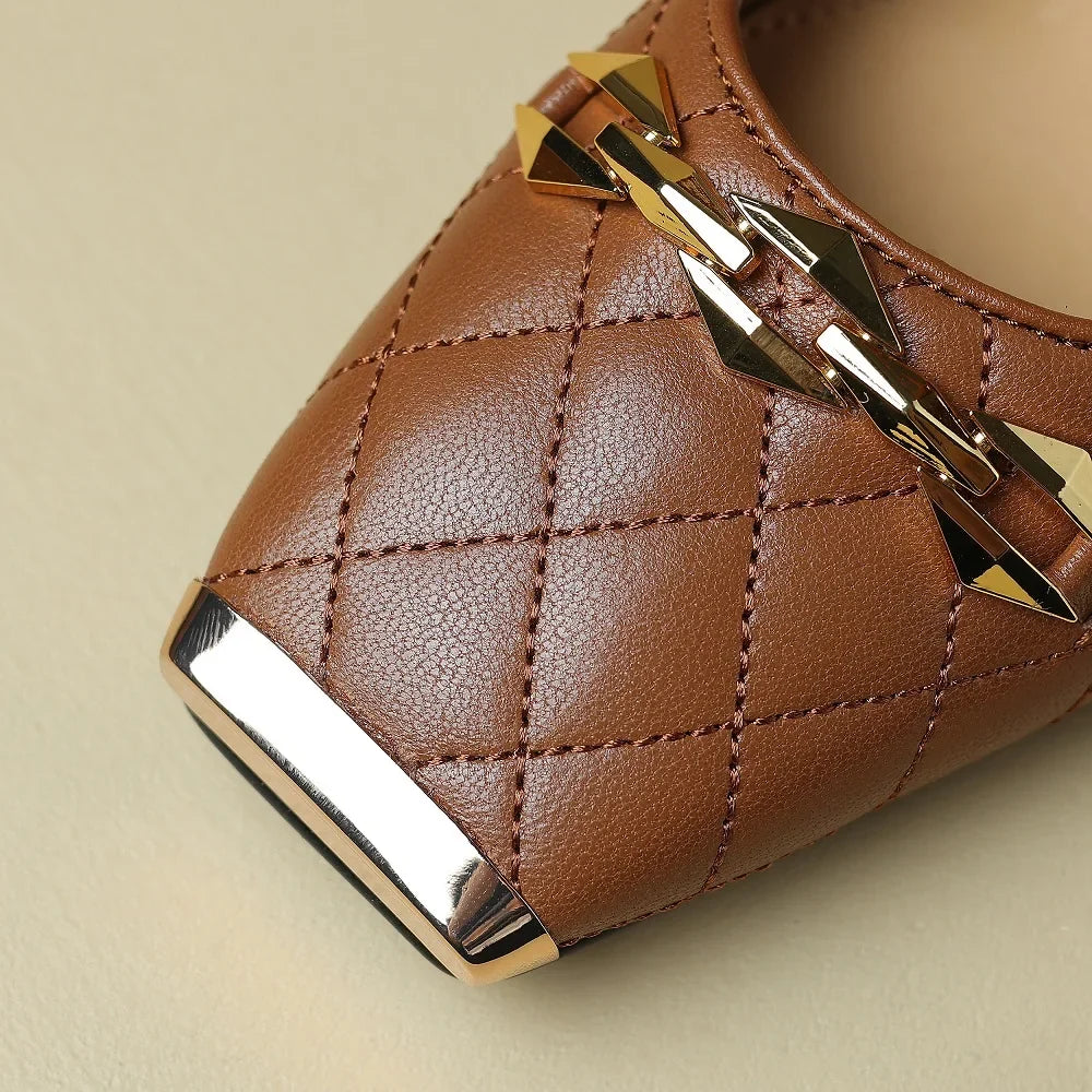 Penelope Block Heel Pump