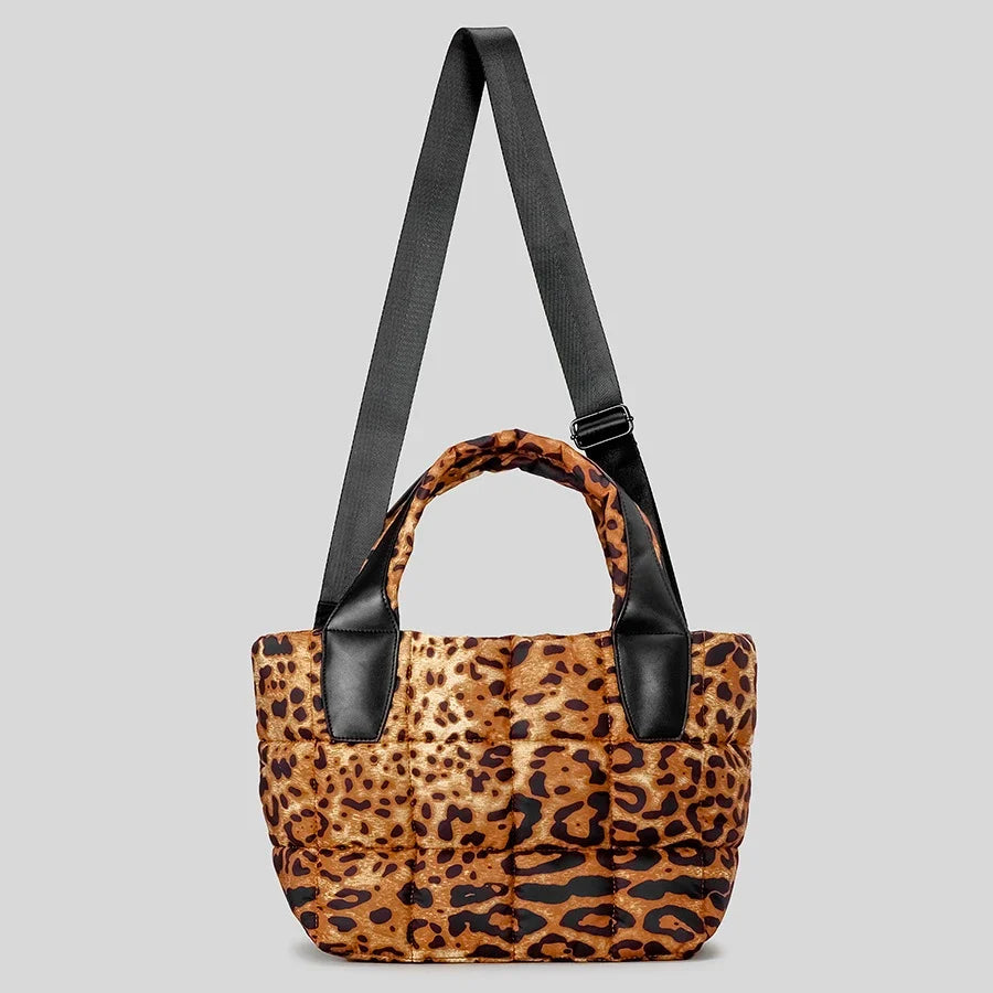 Amara Quilted Puffer Tote