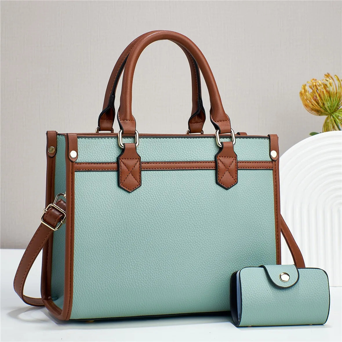 Kate Klein Leather Tote