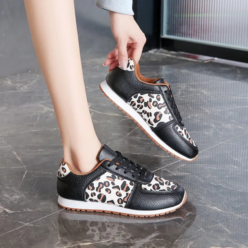 Leanna Leopard Sneakers