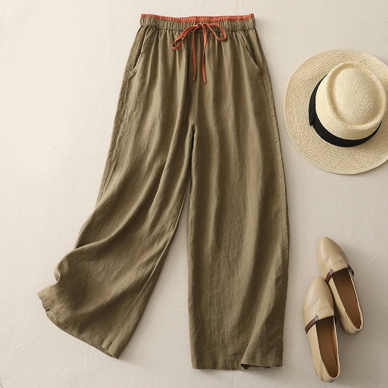 Caroline Linen Blend Pant