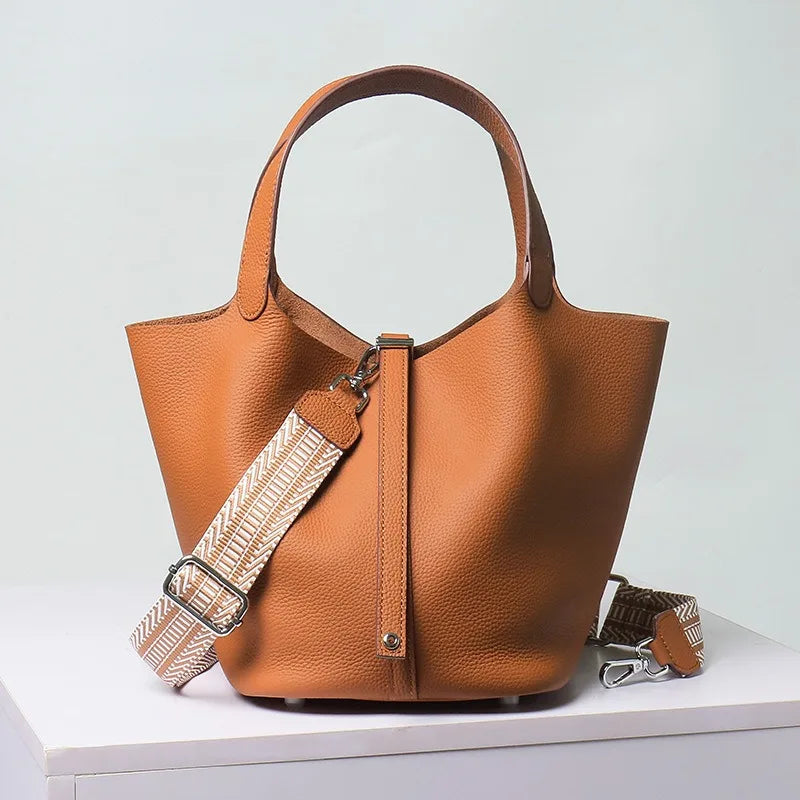 The Elora Leather Tote Bag