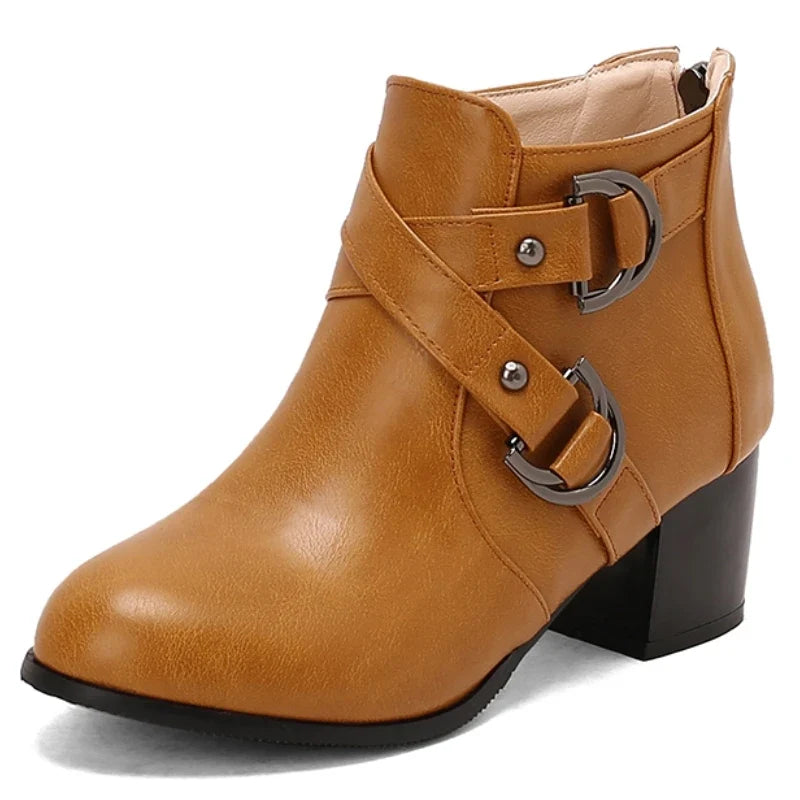Bella Buckle Ankle Boot