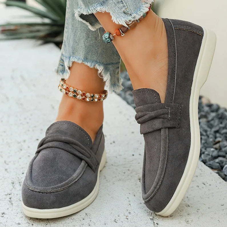 Sandra Suede Loafer