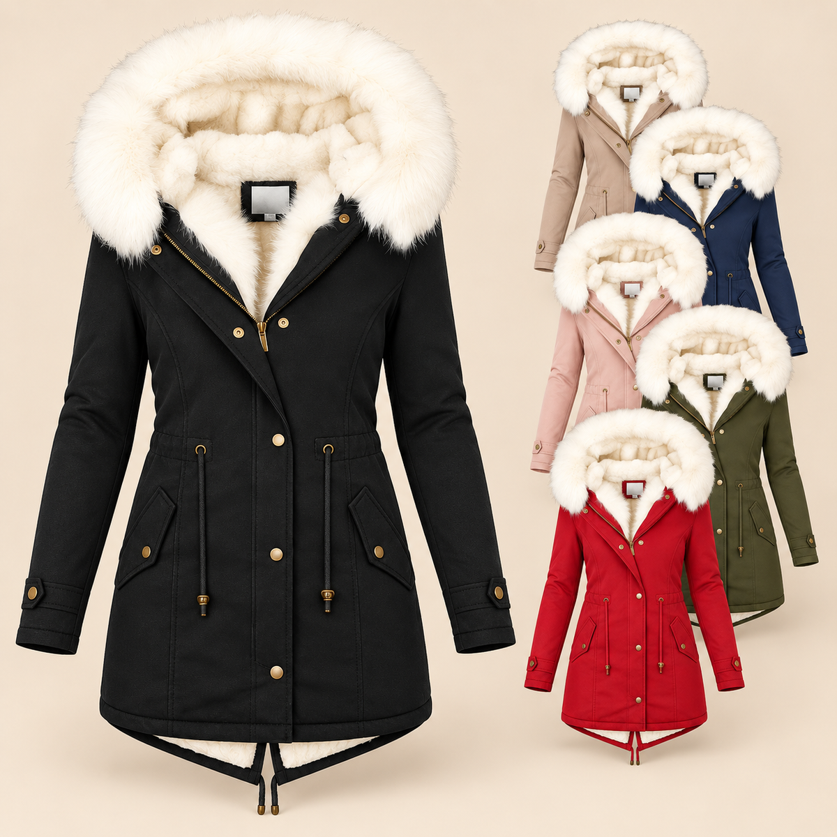 Alane | Stylish Long Winter Parka