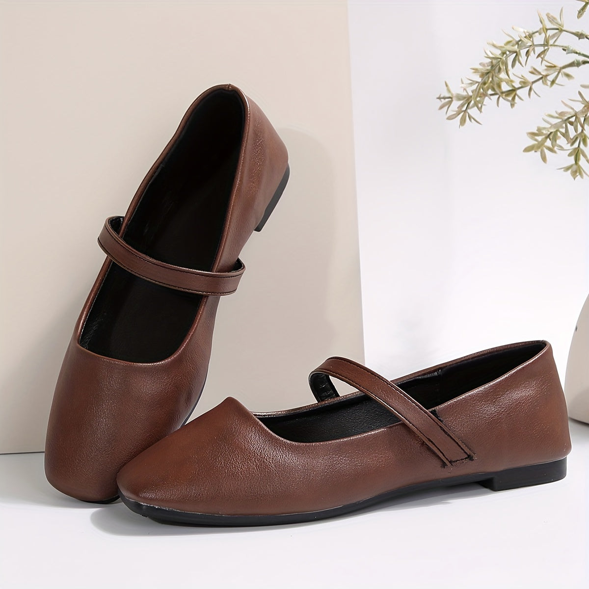 Rosamund™ | Square-Toe Mary Jane Flats