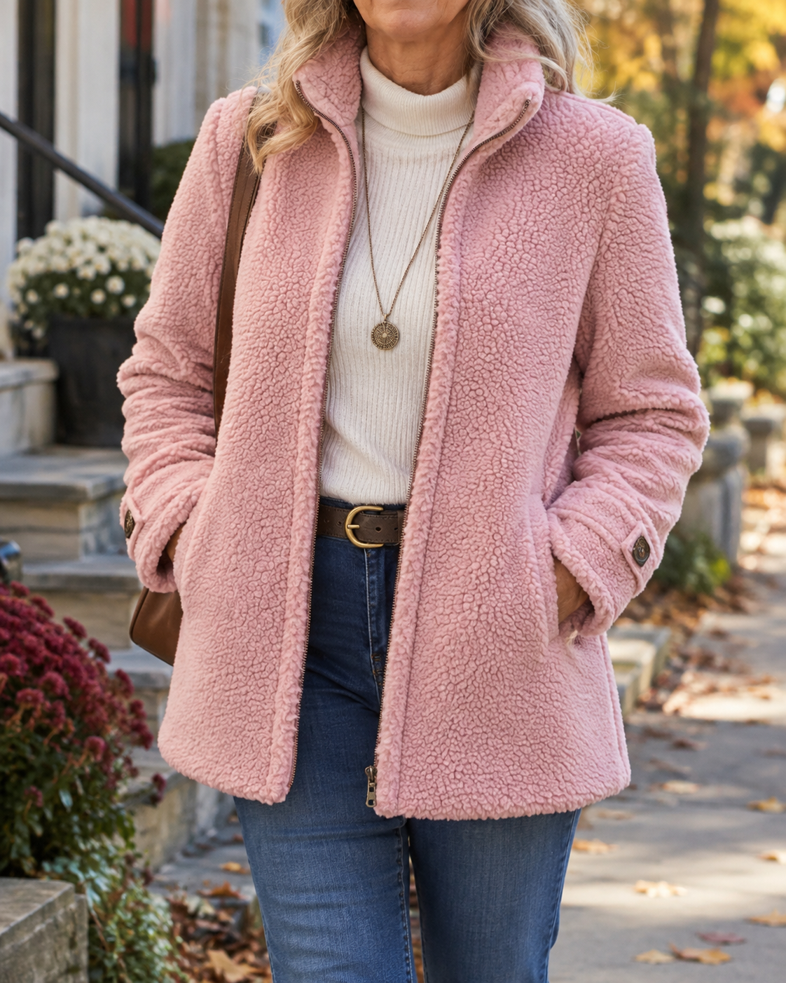 Yara - Cosy Stand Collar Jacket