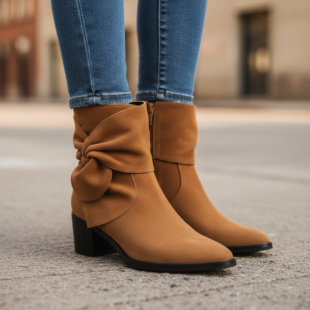 Amara Suede Ankle Boot