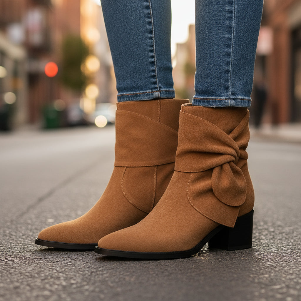 Amara Suede Ankle Boot