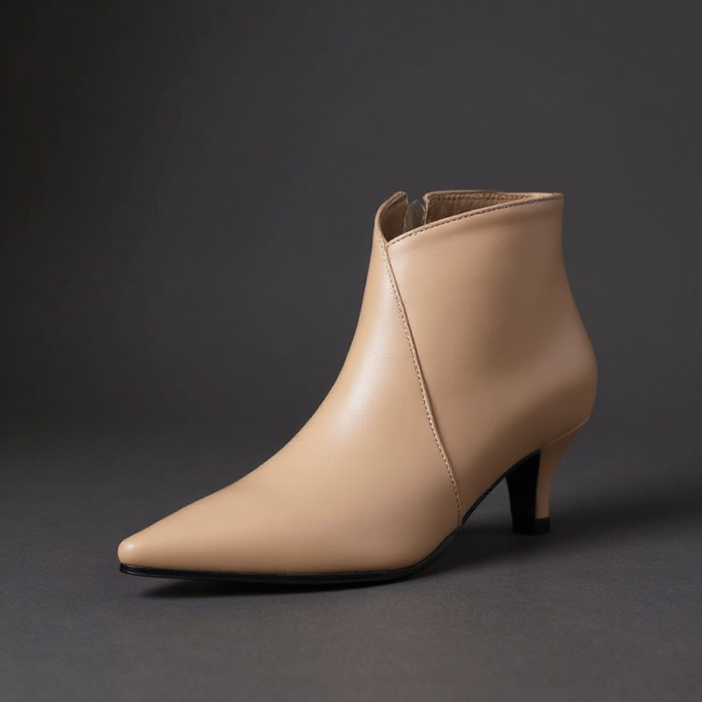 Iris Kitten Heel Ankle Boot