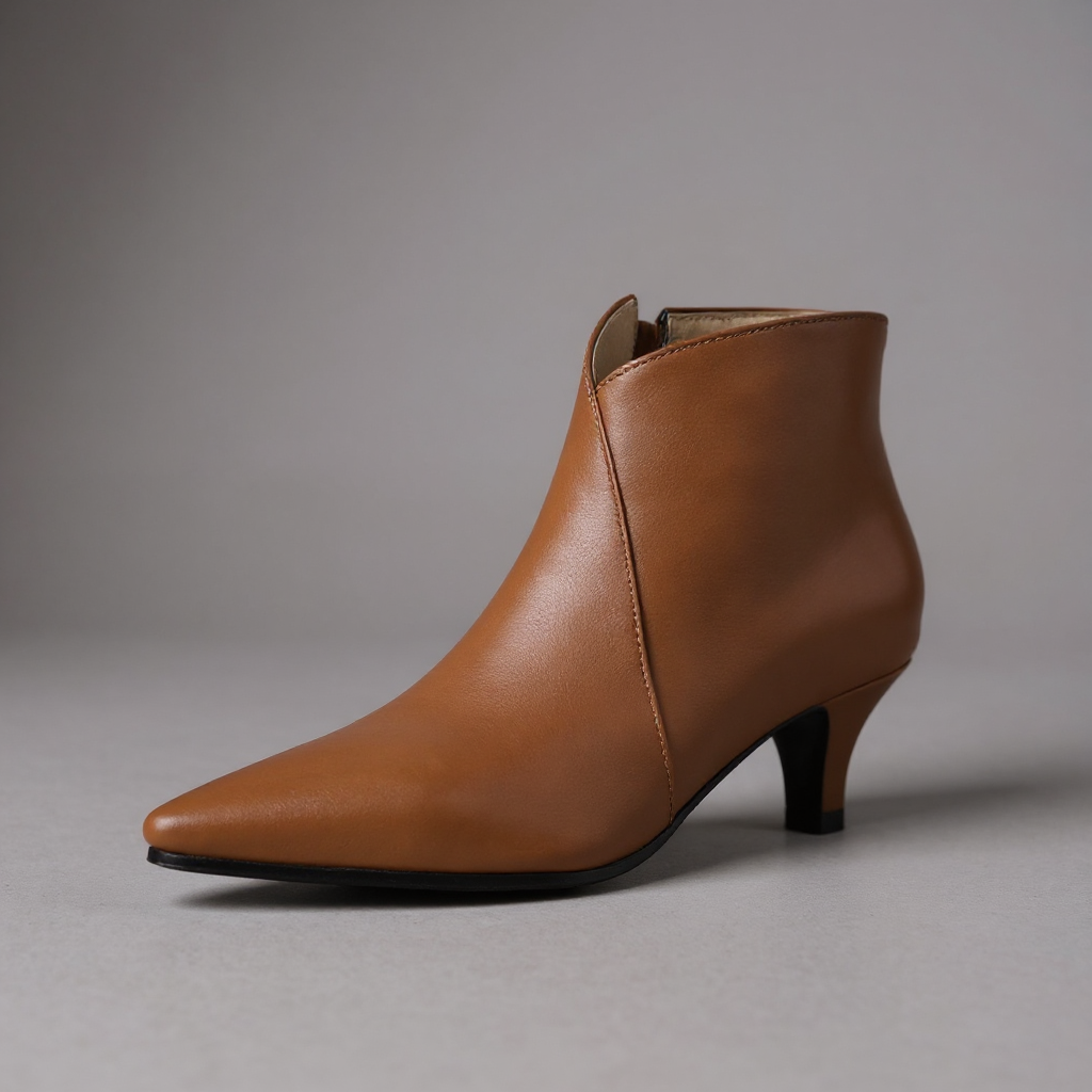 Iris Kitten Heel Ankle Boot
