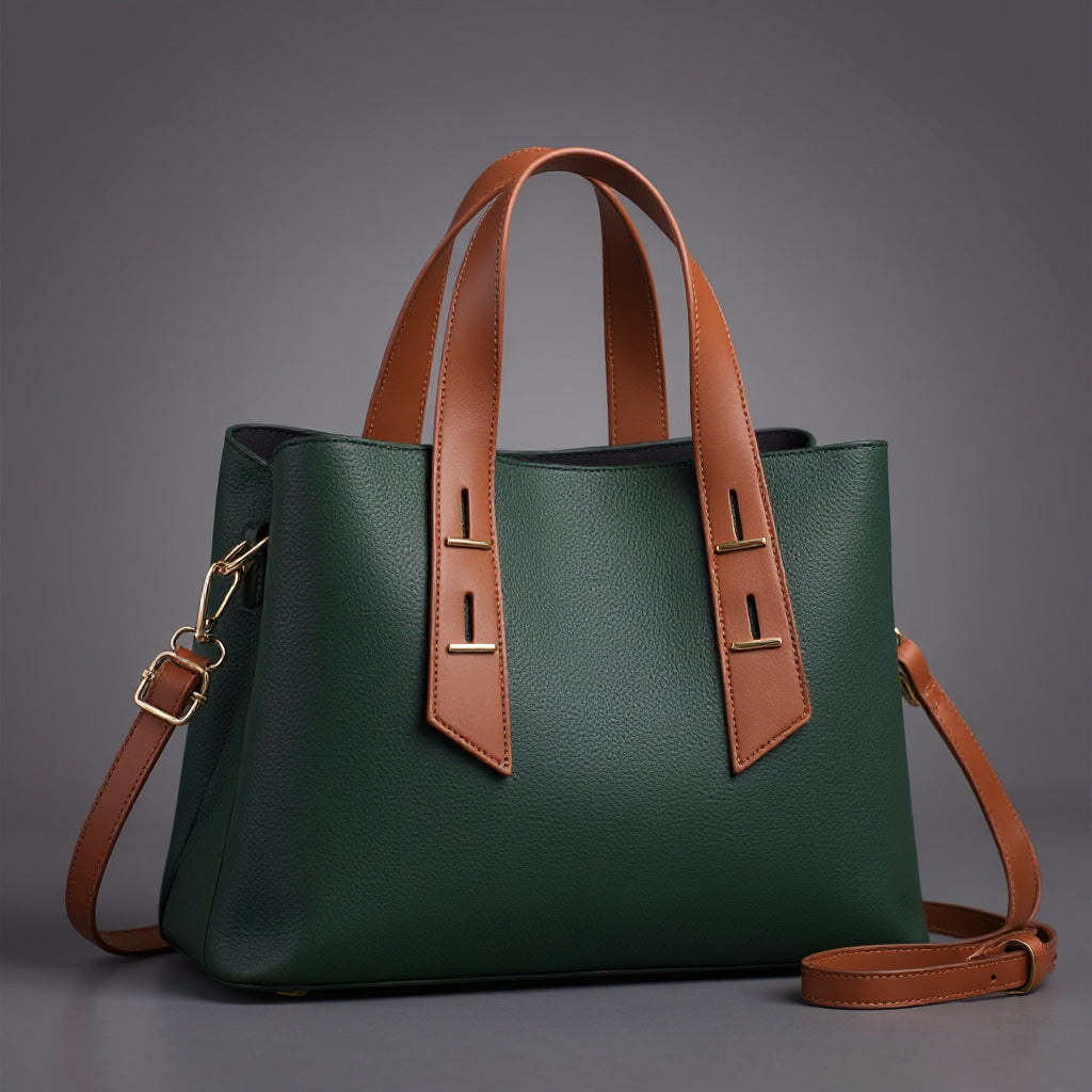 Lucia Pebbled Leather Tote