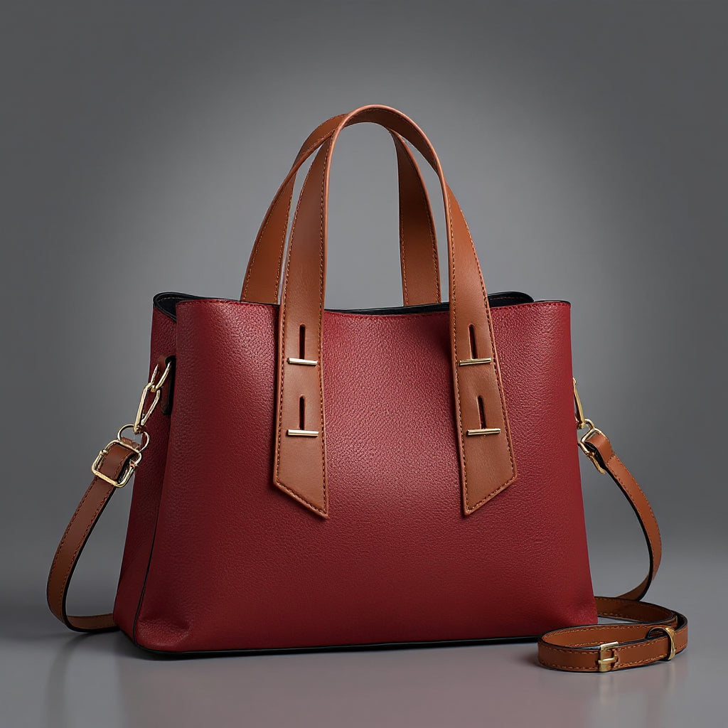 Lucia Pebbled Leather Tote