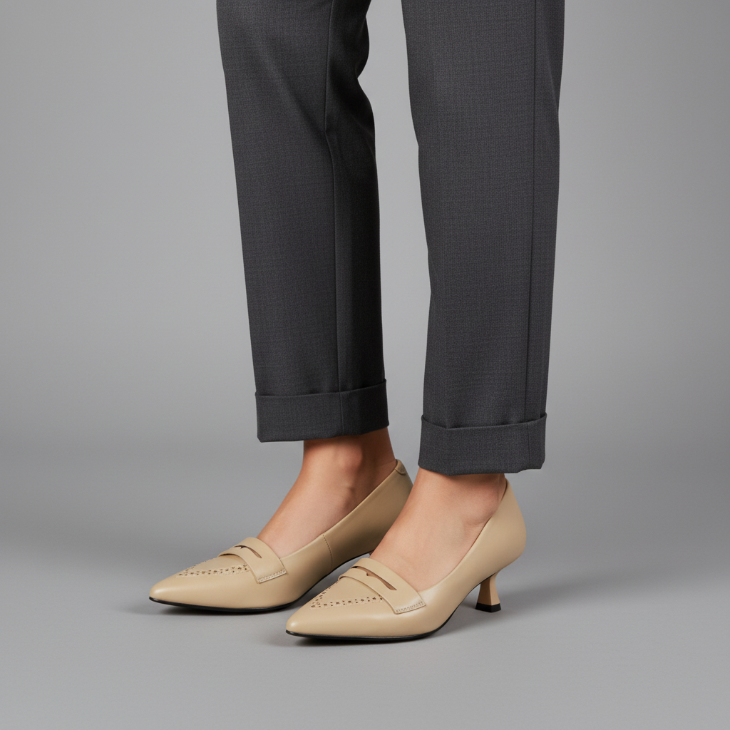 Katrina Kitten Heel Pump