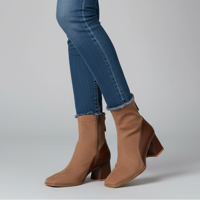 Verona Suede Ankle Boot